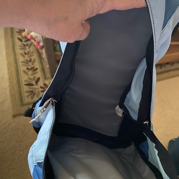 Unisex blue backpack - Picture 5 of 5